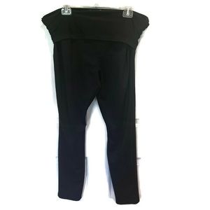 Liz Lange Maternity black leggings size Large